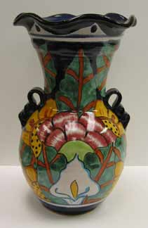 Mexican Terra Cotta -  Clay Eclipse Jug